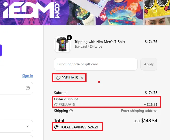 Iedm 22% off coupon